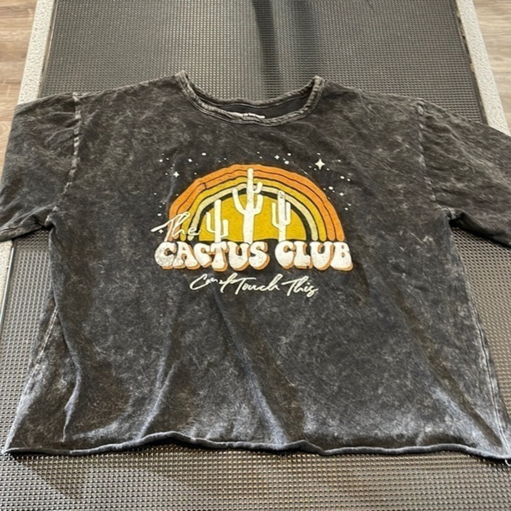 Caution to the wind crop top